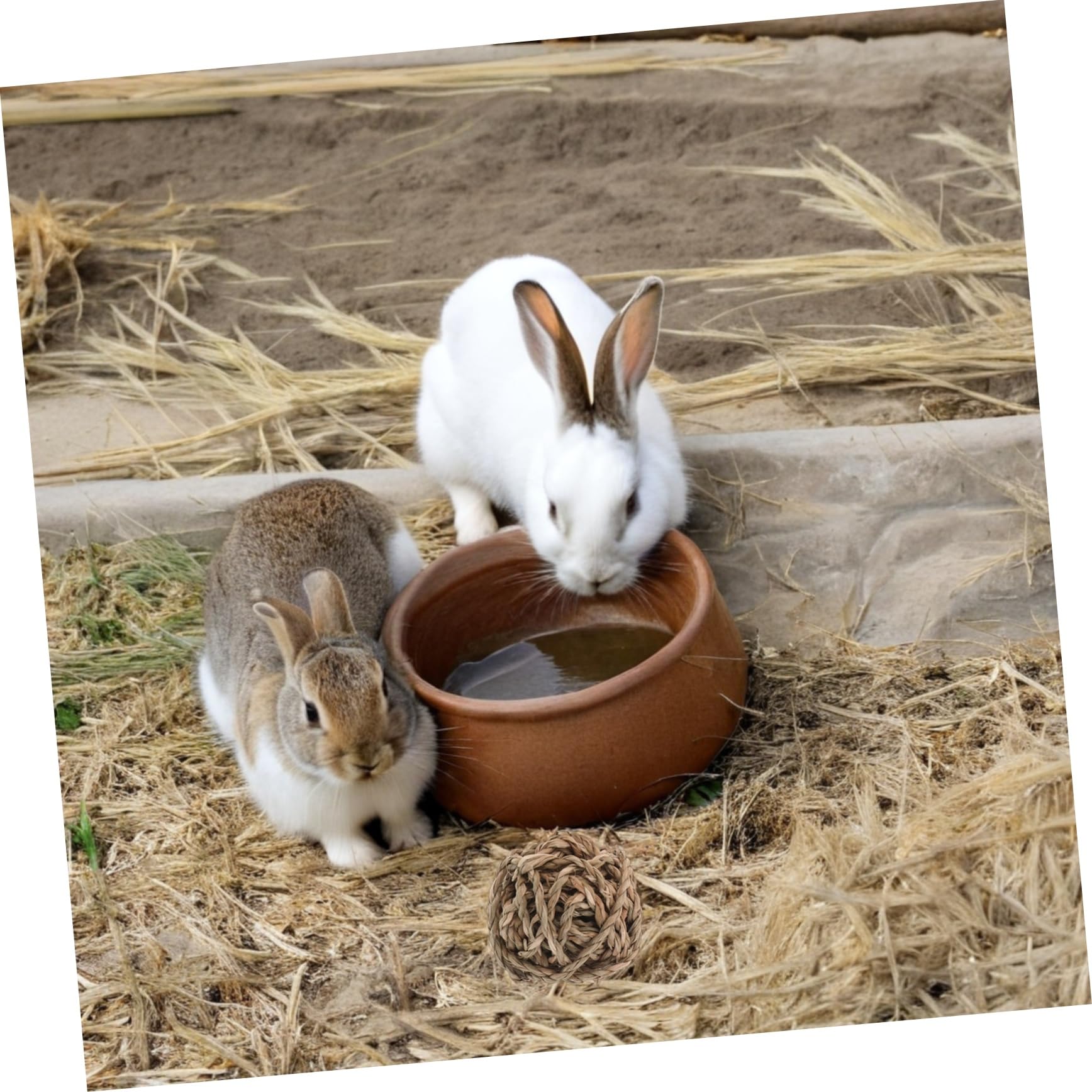 20stücke Natürliche Rattan-kaubälle Handgewebtes Spielzeug Für Kleine Haustiere Wie Hamster Und Chinchillas Fördert Maulgesundheit Und Bietet Beschäftigung Im Innen Und
