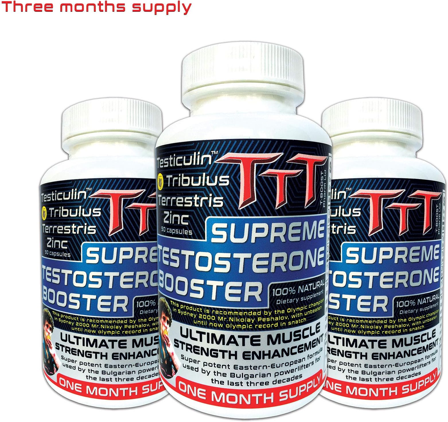 3x1 TTT- The Best Alternative Of The Anabolic Steroids. Supreme Testosterone Booster. Contains Unique Ingredient No one Else Produces it. Delivers A Noticeable Increase In Stamina, Energy and Vitality