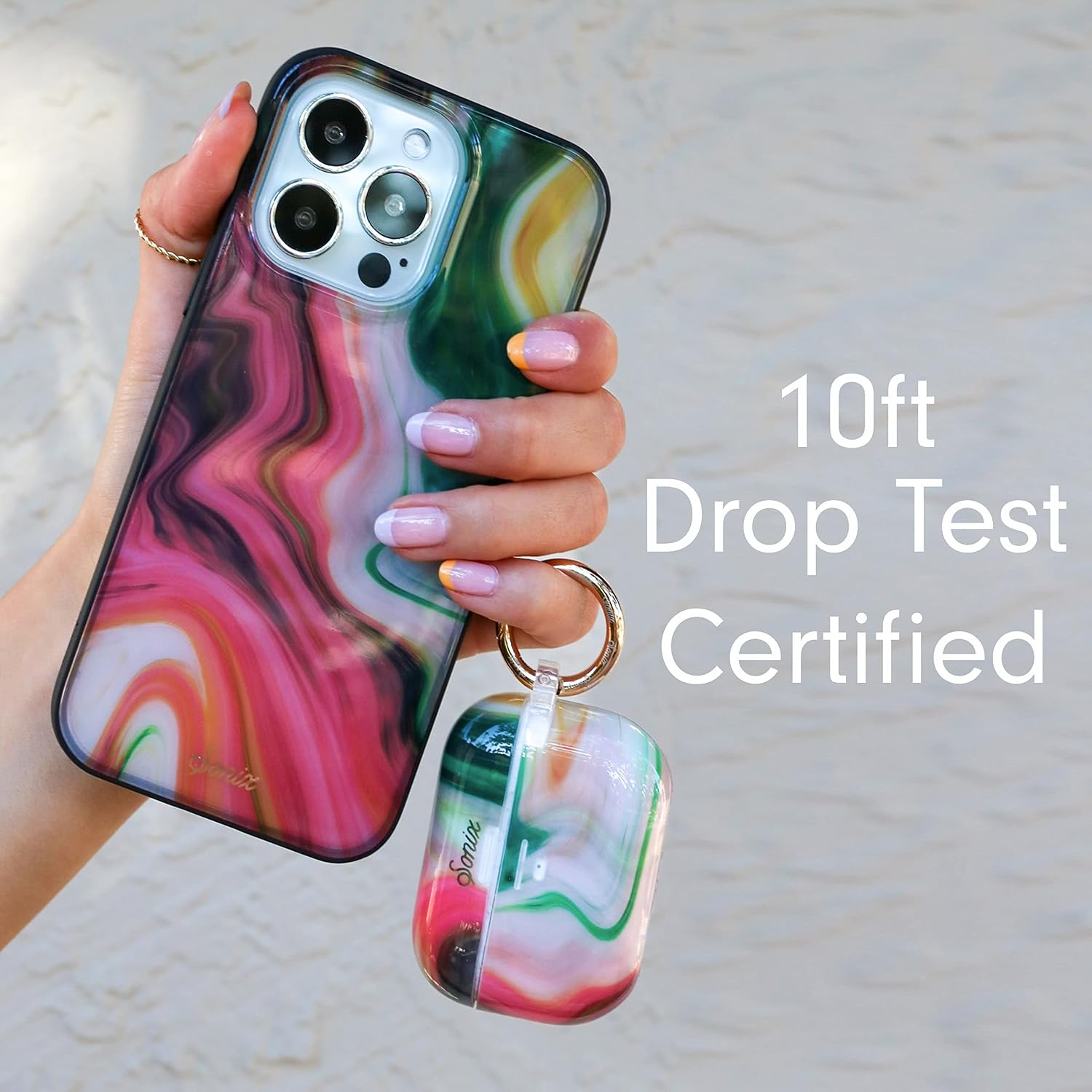 Sonix Agate Case for iPhone 11 Pro Max [10ft Drop Tested] Protective Luxe Marble Clear Case for Apple iPhone 11 Pro Max