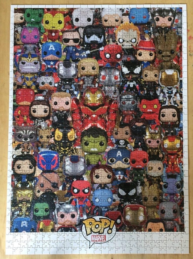 Marvel Funko Pop Puzzle (1000 Piece)
