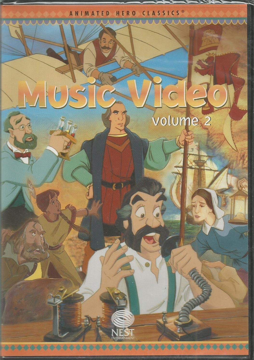 Animated Hero Classics Music Video Volume 2 de Nest en DVD
