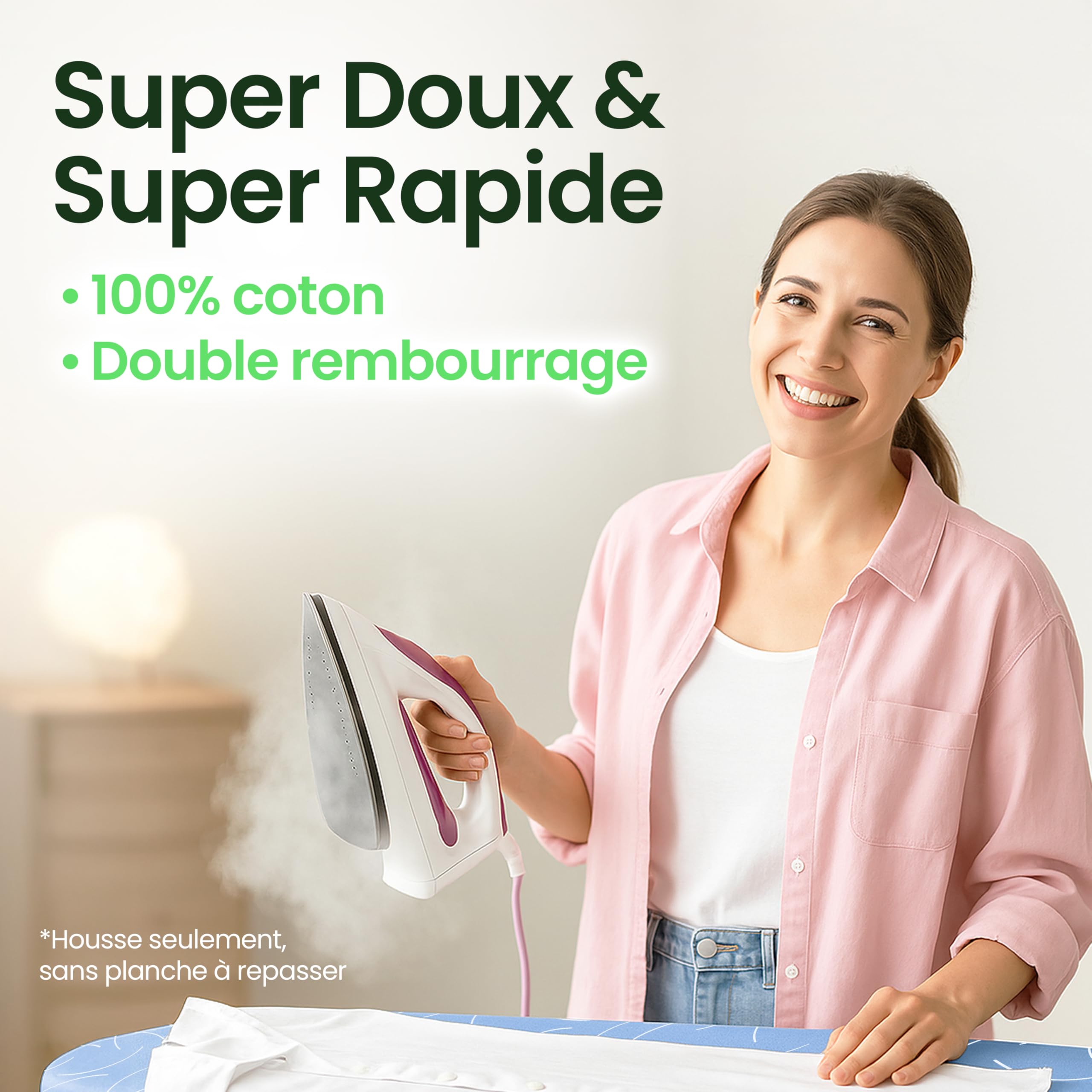 SimplySmooth Housse Premium 110x30 Cm | Oeko-TEX 100 | Fabriquu00e9 En