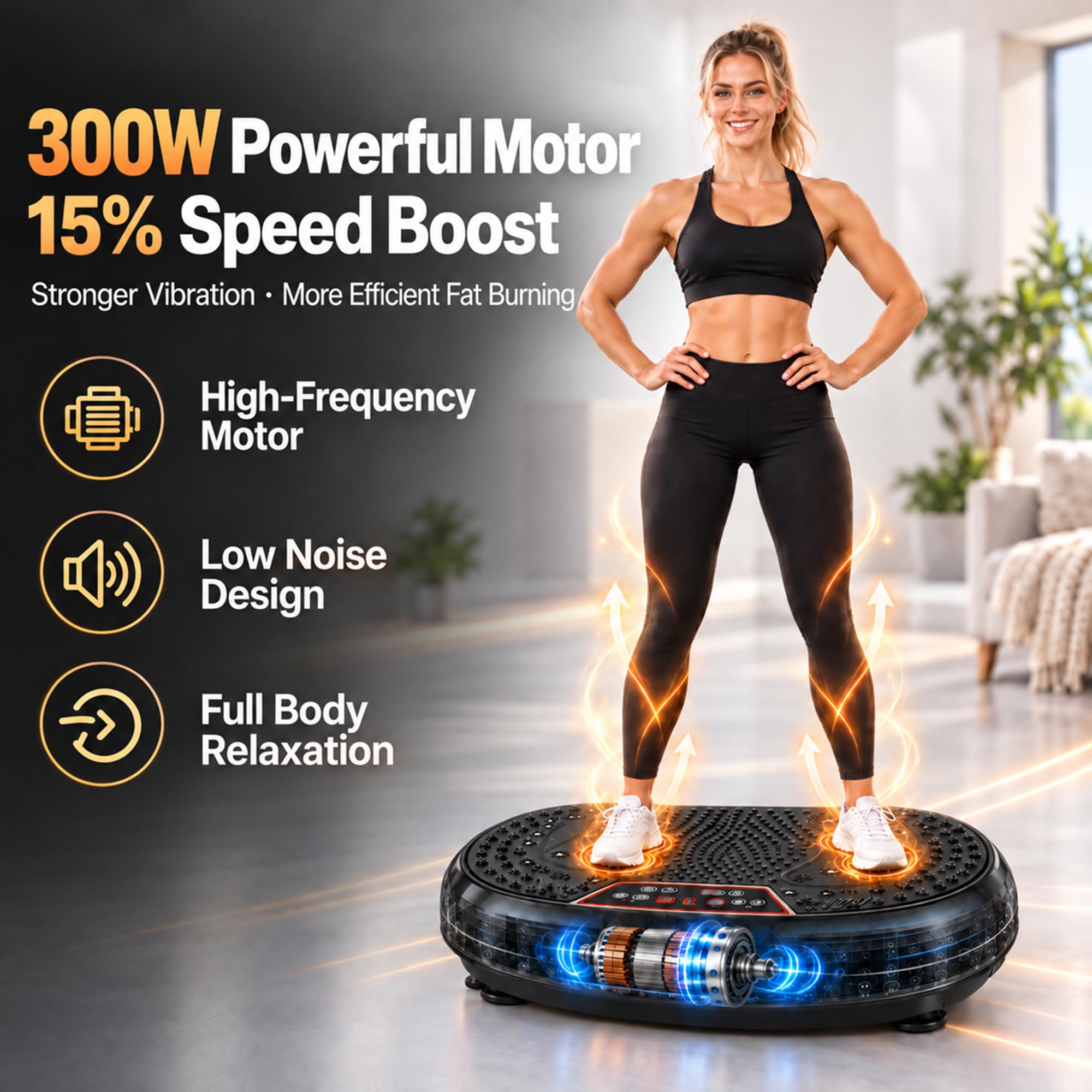 FitMaxx 3D Vibration Plate - Full Body Workout -6 FitMaxx 3D Vibration Plate - Full Body Workout -6