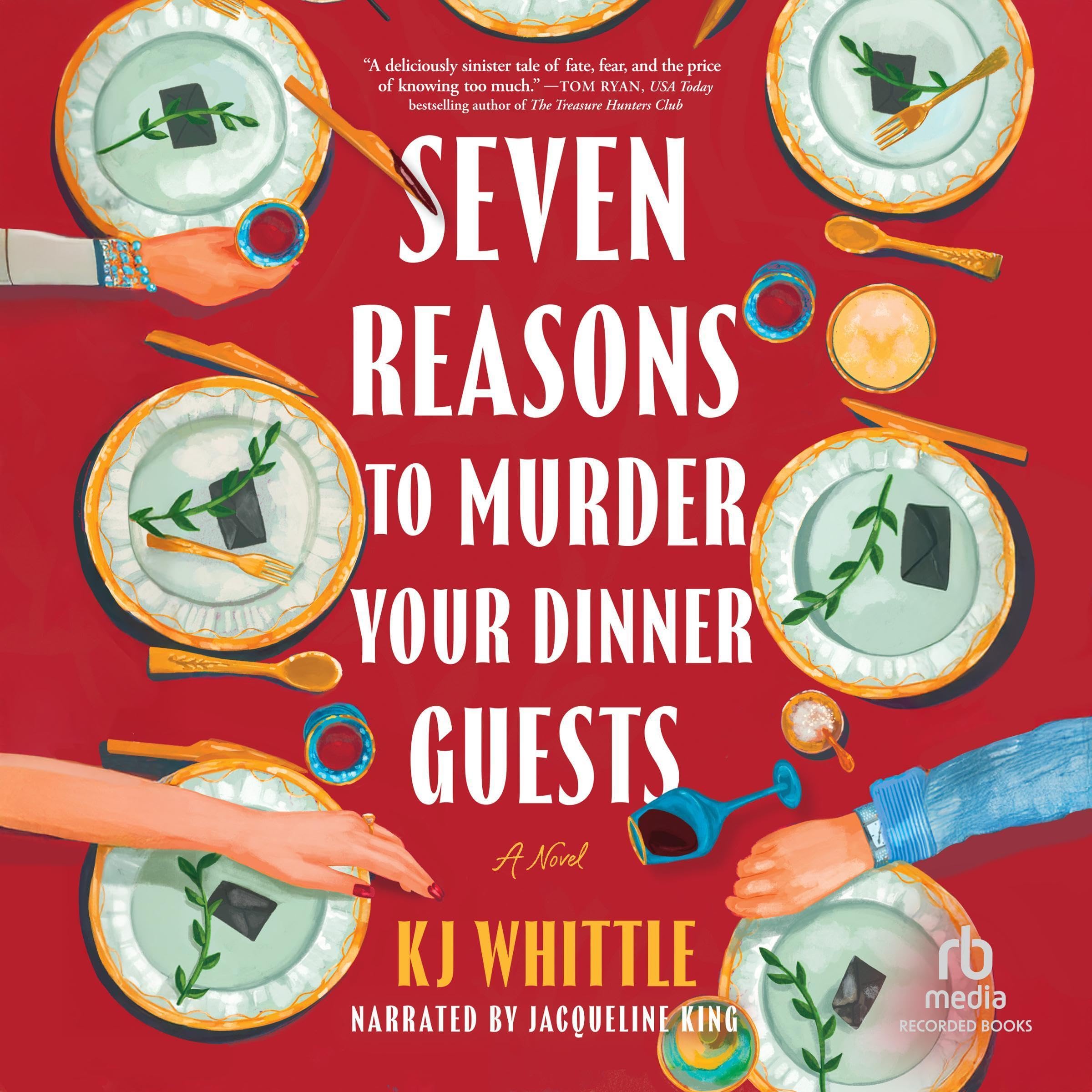 Cover art for Seven Reasons to Murder Your Dinner Guests