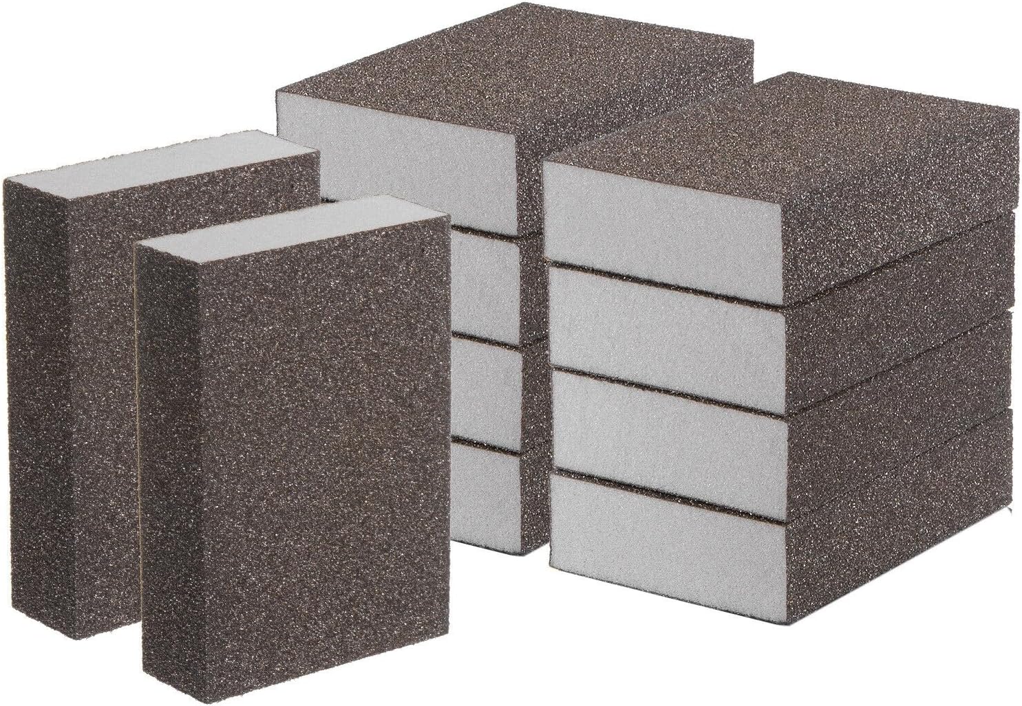 Toolparts And Accessories 10pcs Sanding Sponge Blocks 120-180 Grit Foam Sanding Block 100x70x25mm (#CN#130824-04157)