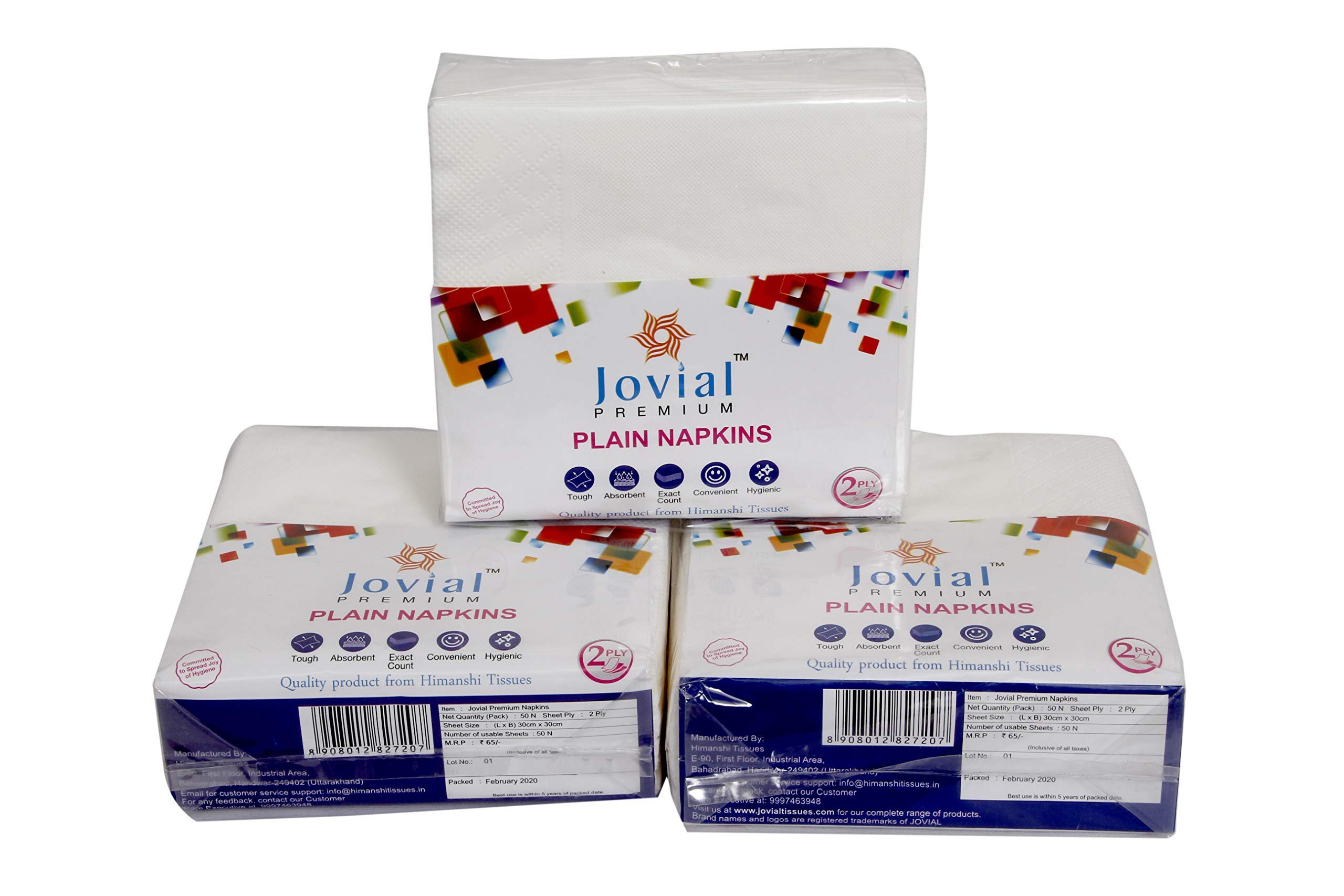 Jovial Premium Napkin 2 Ply, 50 Sheet (Pack of 10) (B08GLLV1PK) Amazon Price History, Amazon Price Tracker