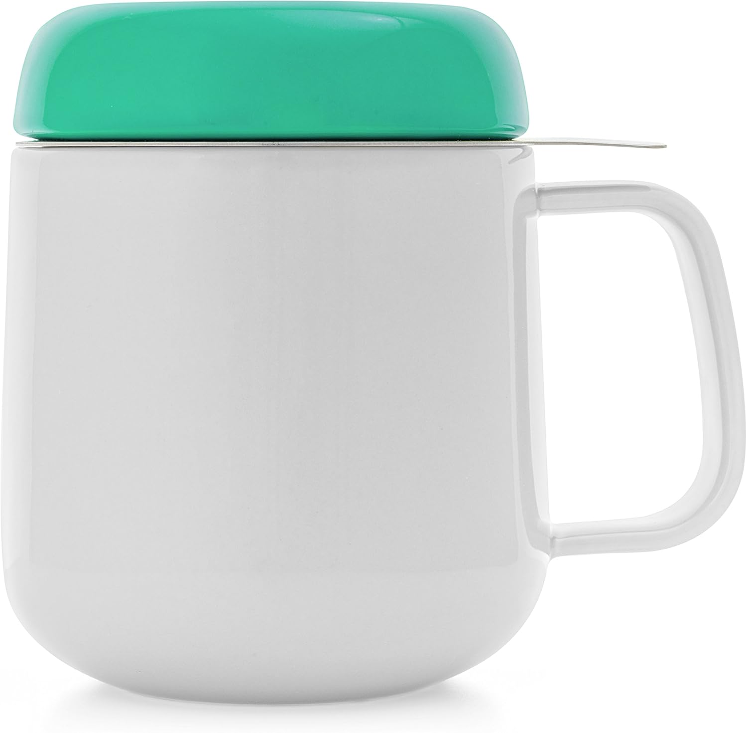 Top Brands Tealyra - Sumo Ceramic Tea Cup Infuser - 13.5-ounce - Small Mug with Lid and Stainless Steel Filter For Loose Leaf Tea - Tea-For-One - 400 ml Best Deal Product Tealyra - Sumo Ceramic Tea Cup Infuser - 13.5-ounce - Small Mug with Lid and Stainless Steel Filter For Loose Leaf Tea - Tea-For-One - 400 ml