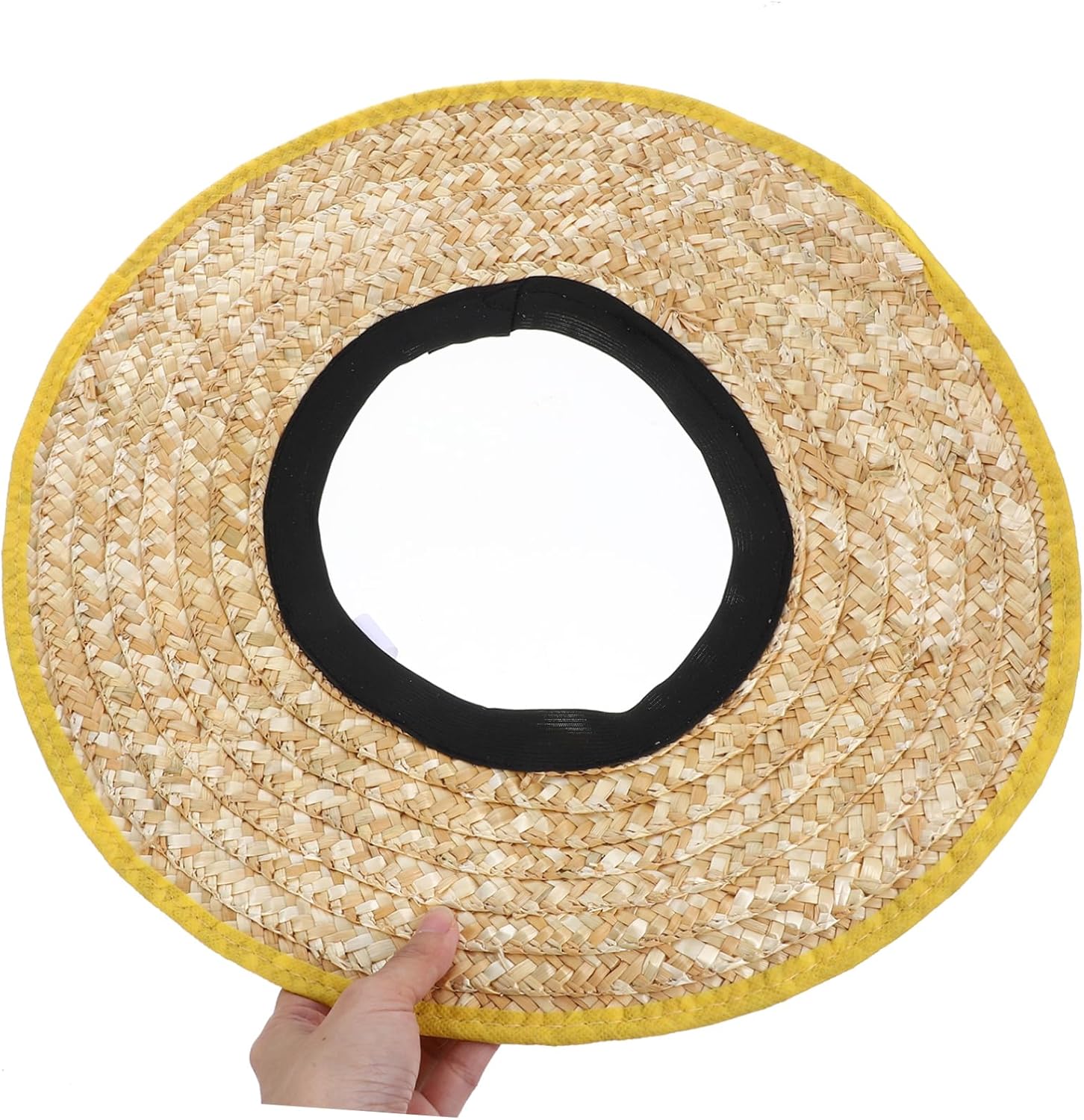SOLUSTRE Hard Hat Sun Shade Full Brim Visor Construction Sun Hat Cover for Safety Helmets Lightweight Breathable Hard Accessory