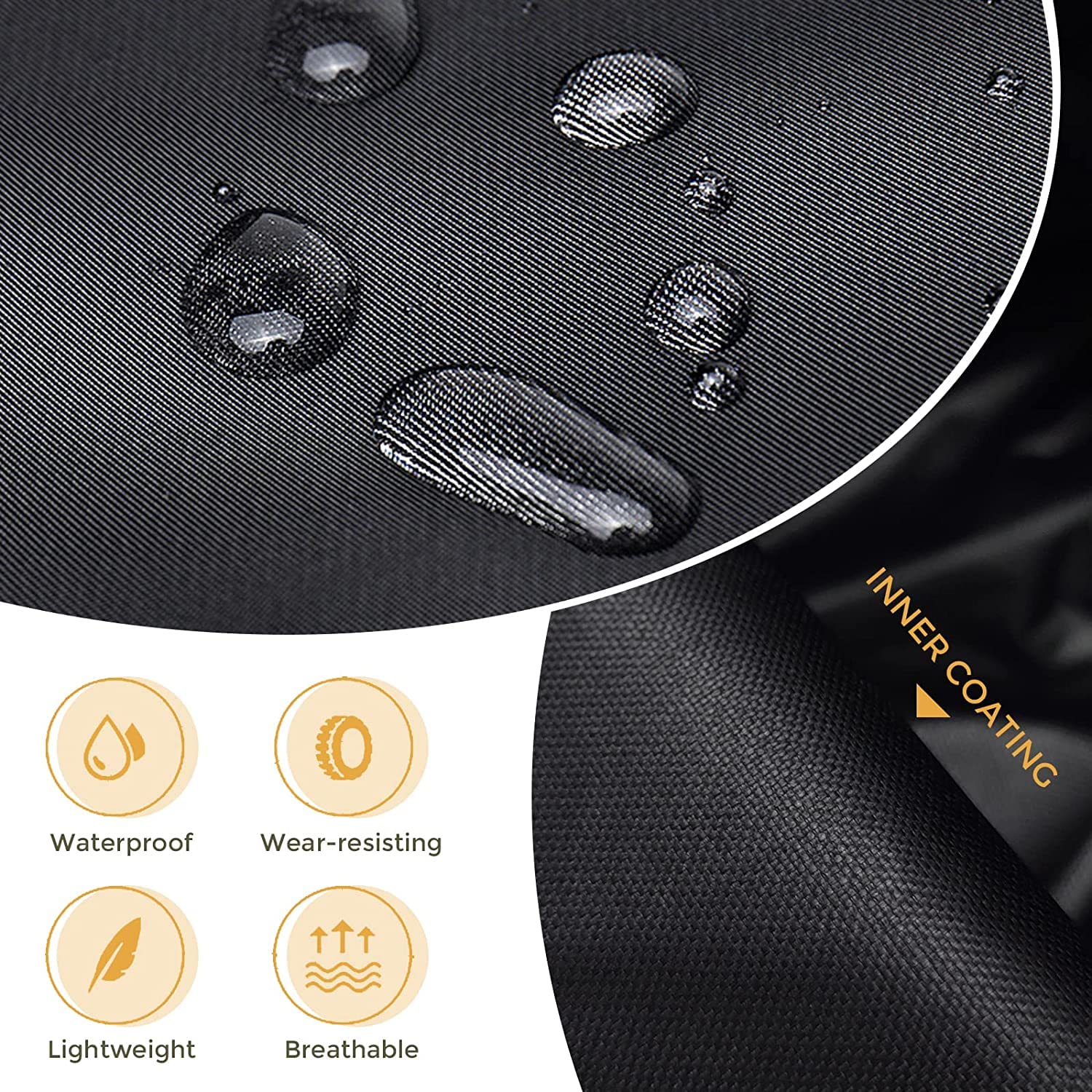 Borsa Portaoggetti Per Cuscini Da Giardino - Impermeabile 173x76cm - Foto 7