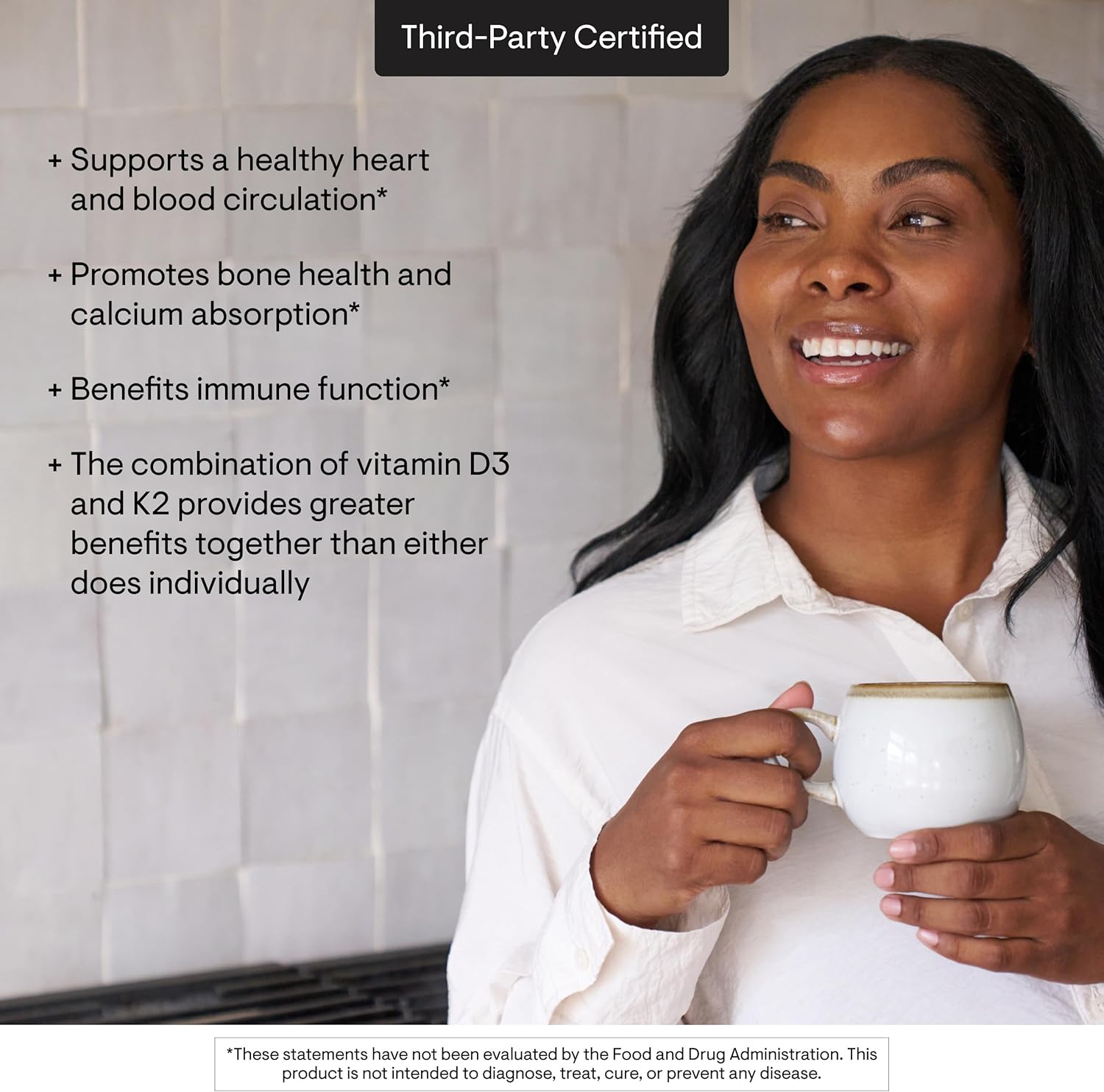 THORNE - Vitamin D + K2 Liquid with a Metered Dispenser - Vitamins D3 & K2 to Support Healthy Bones & Muscles* - 1 Fl Oz (30 ml) - 600 Servings - Image 5