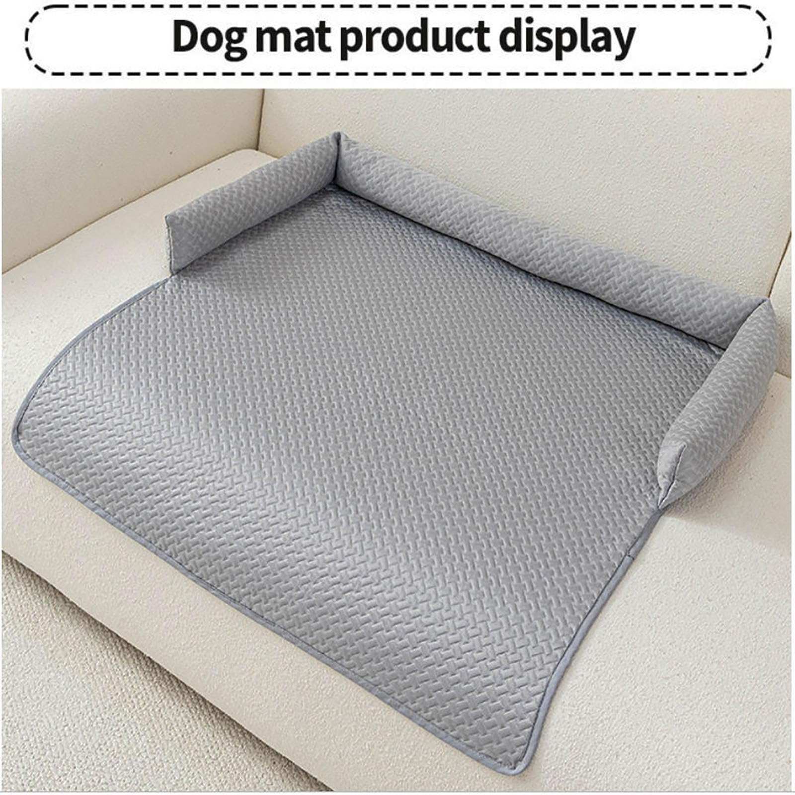 Tapis Refroidissant en Soie Glacée pour Chien Chat Tapis Rafraîchissant pour Chiens et Chats Antidérapant Panier Confort pour Animaux Intérieur 75x75 cm