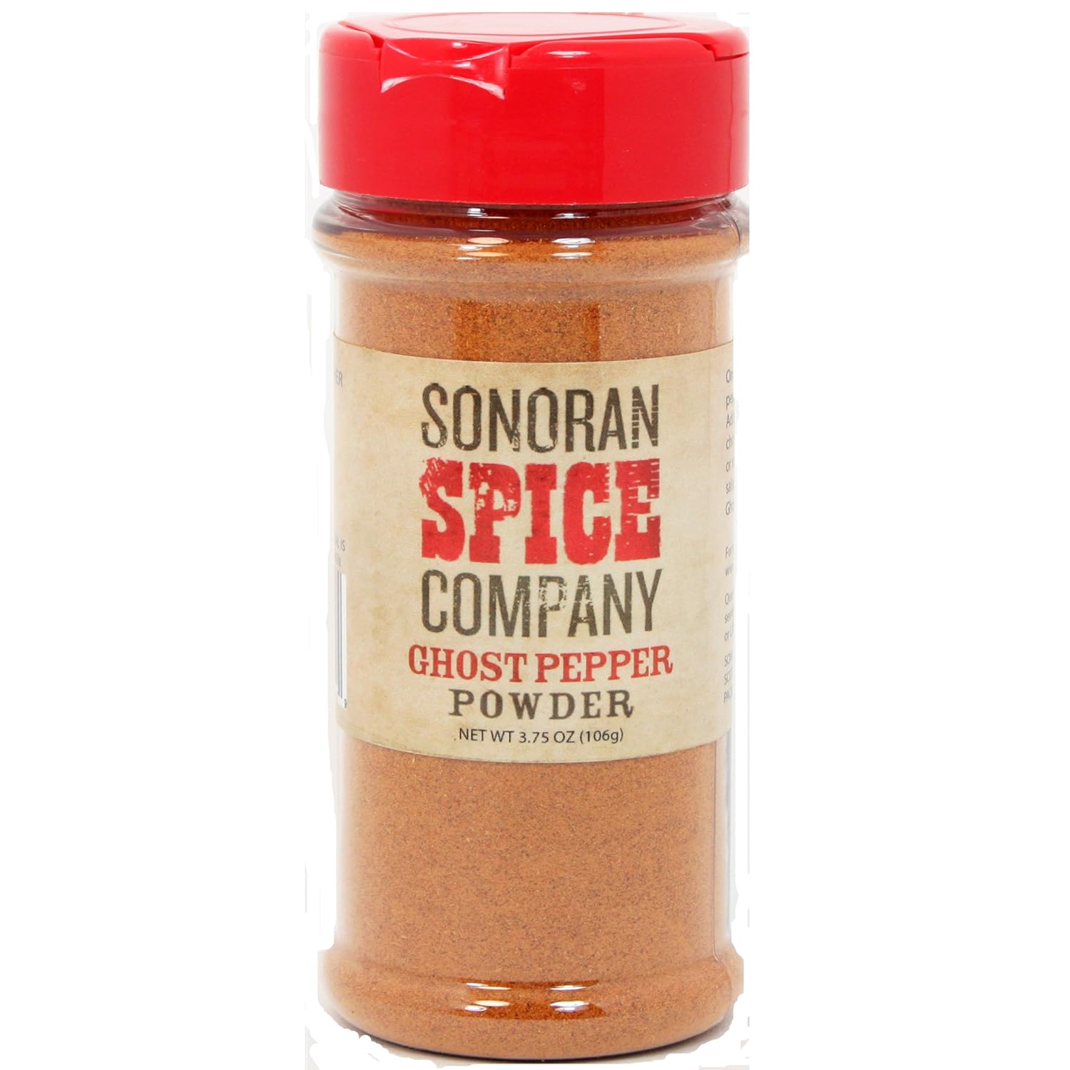 Ghost Pepper Powder, Pure - Bhut Jolokia - 3.75 Oz