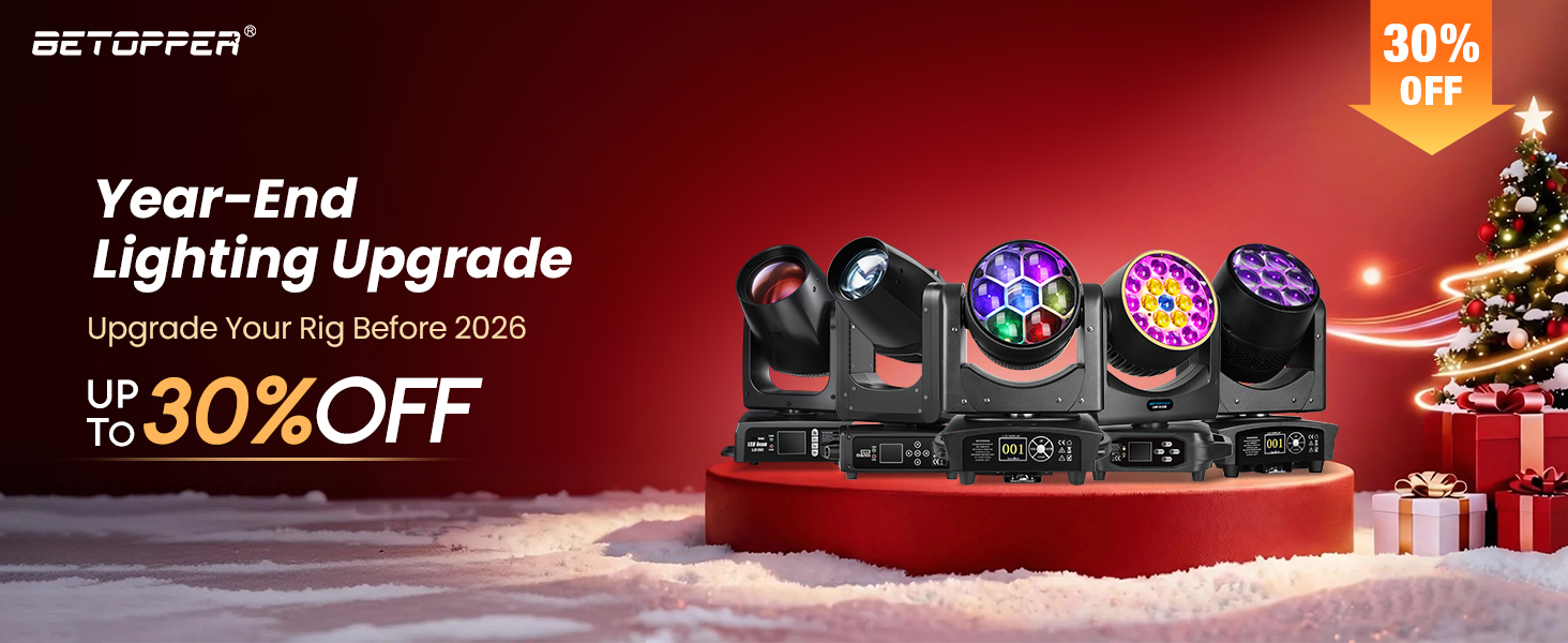 Amazon.com: BETOPPER 150W Moving Head DJ Lights with Beam 12 GOBO