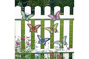 Biupky Outdoor Butterfly Wall Decorations