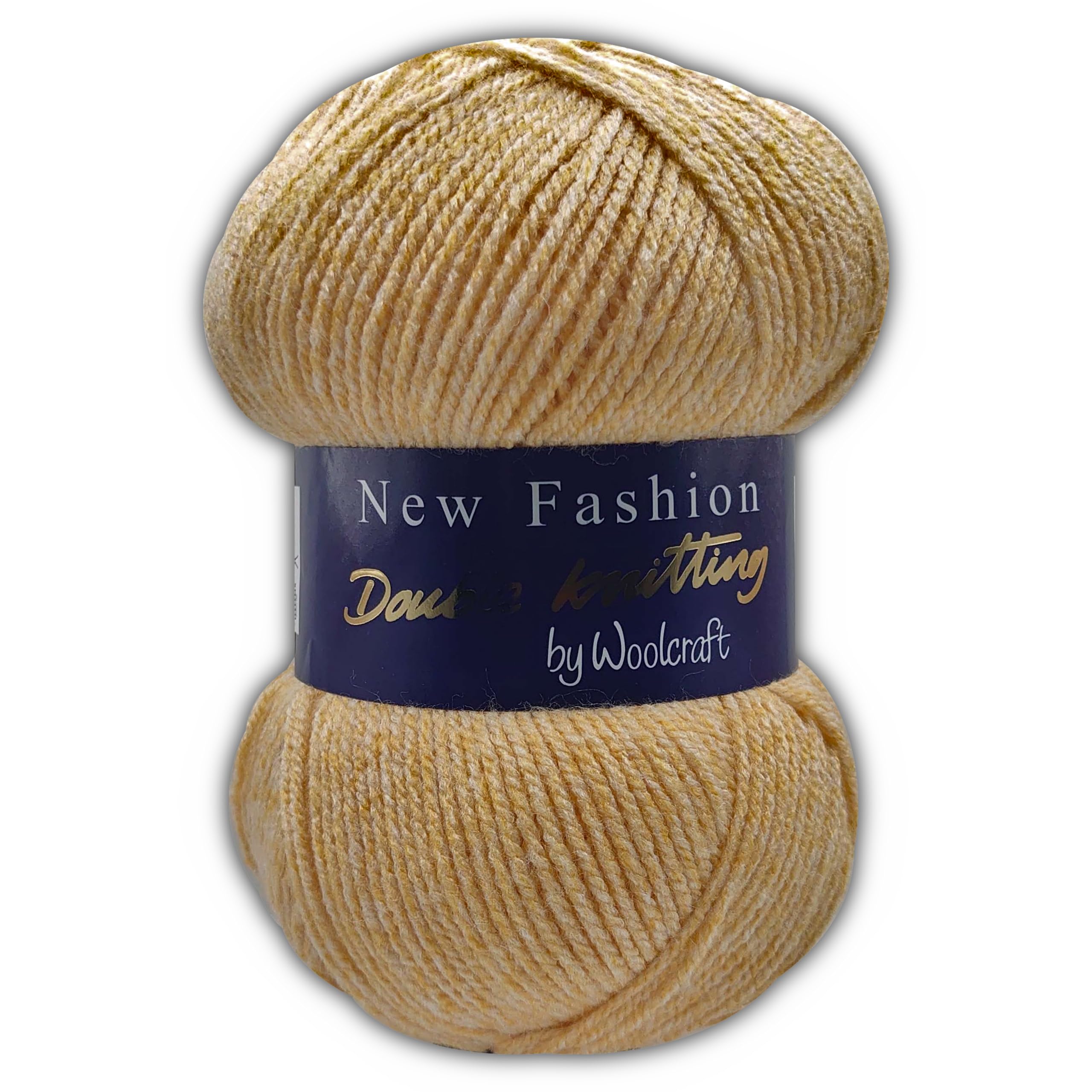 2 Pack of Orange 1542 - Two Tone Double Knit Wool for Knitting and Crochet by Woolcraft