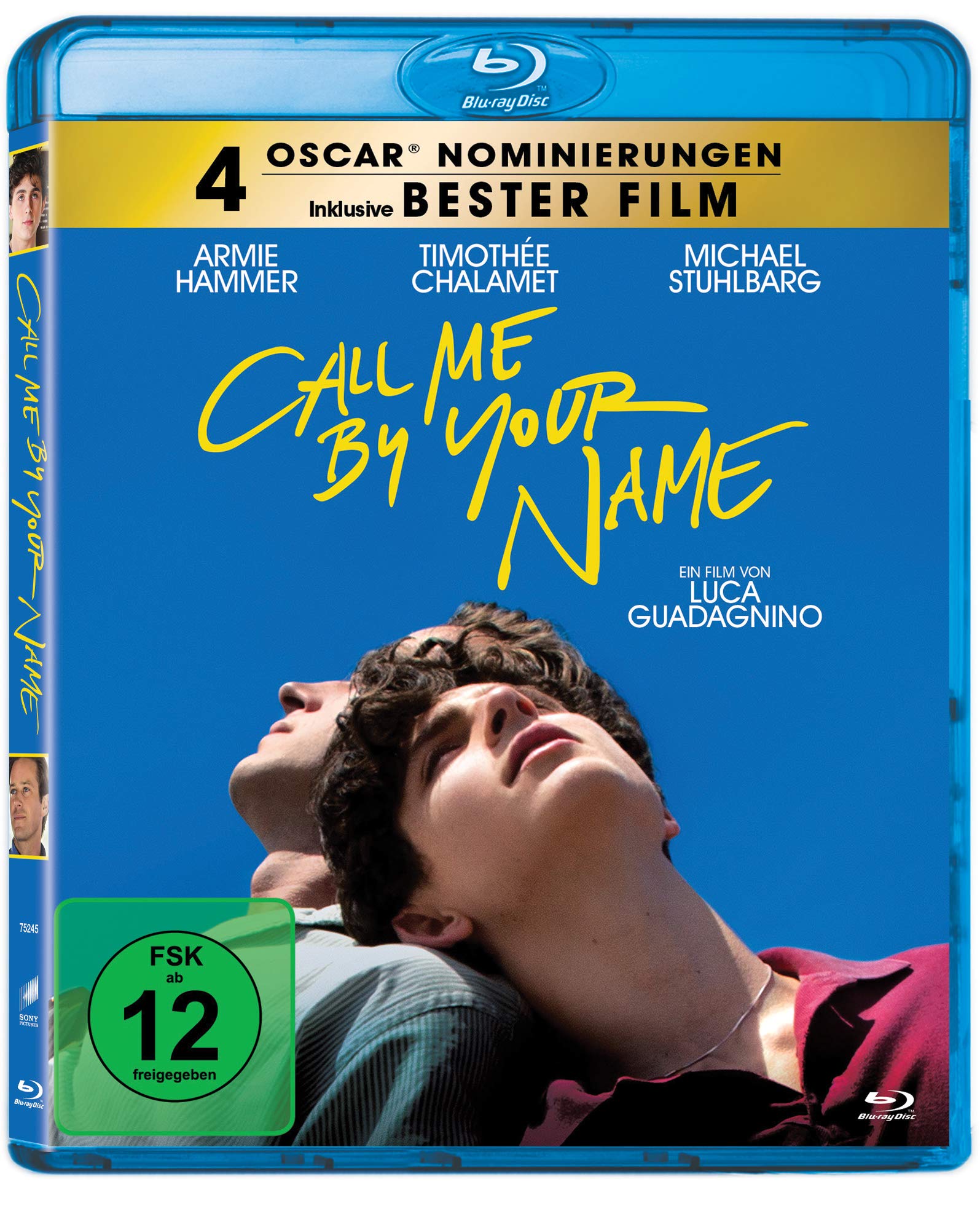 Call Me By Your Name Blu Ray Amazonde Armie Hammer Timothée 