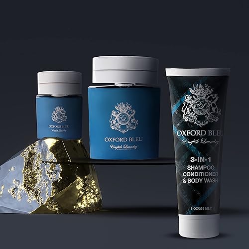 Miniatura 4 de English Laundry Oxford Bleu - Juego de regalo de fragancia de 3 piezas