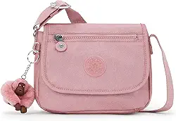 Mini bolsa tiracolo Kipling Sabian metálica