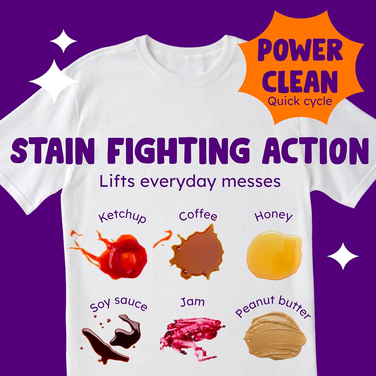 Originally Yellow Plant Based Laundry Detergent | Ultra-Concentrated Natural Laundry Detergent with Organic Lavender | High-Efficiency Clean, Tough on Stains, Gentle on Fabric | 50 Oz