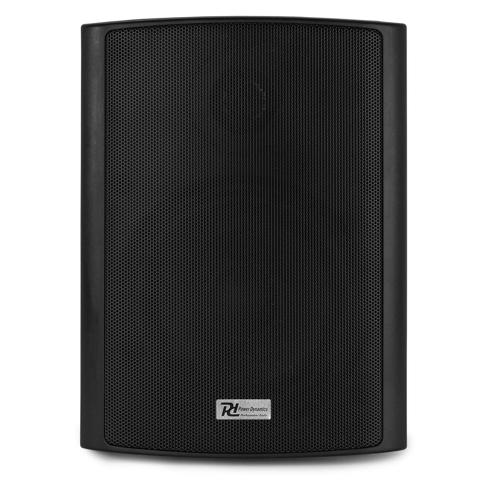 Power Dynamics WS50AB - Paire d’Enceintes murales 240W IP55 avec WiFi Multi-Room & BT sans Fil - Installation intérieure/extérieure - 1 Active + 1 Passive - Son Pro pour terrasse, Bar et Maison