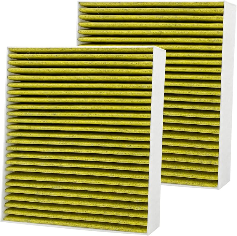 Filtro de ar-condicionado de cabine Capume JM277 para INFINITI e Nissan – Kit com 2 unidades