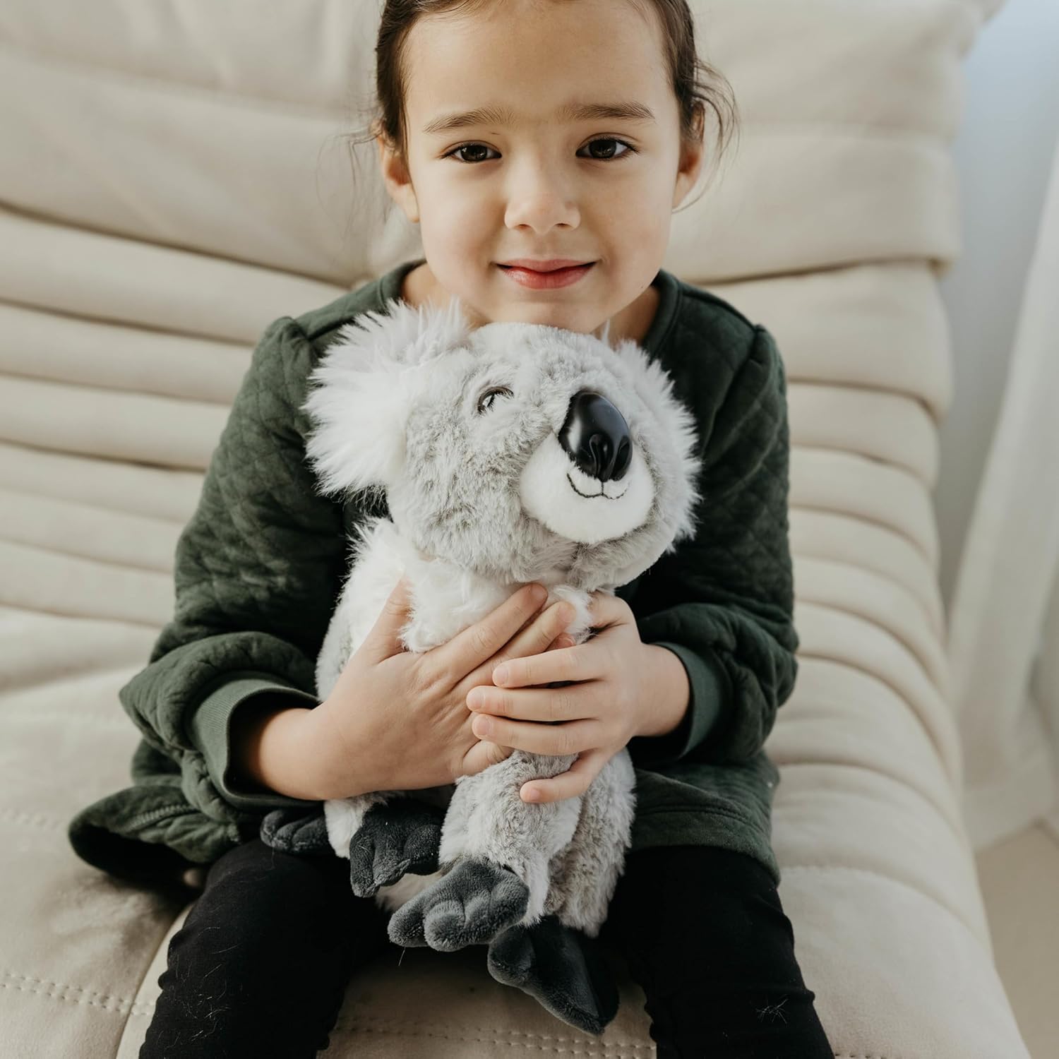 The Petting Zoo Koala Stuffed Animal, Gifts for Kids, Wild Onez Zoo Animals, Koala Plush Toy 12 inches