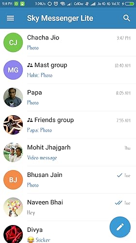 Sky Messenger Lite