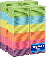 Vista 12 de Orighty Paño de limpieza de microfibra, paquete de 24 trapos de limpieza altamente absorbentes, suministros de limpieza para el hogar, paños