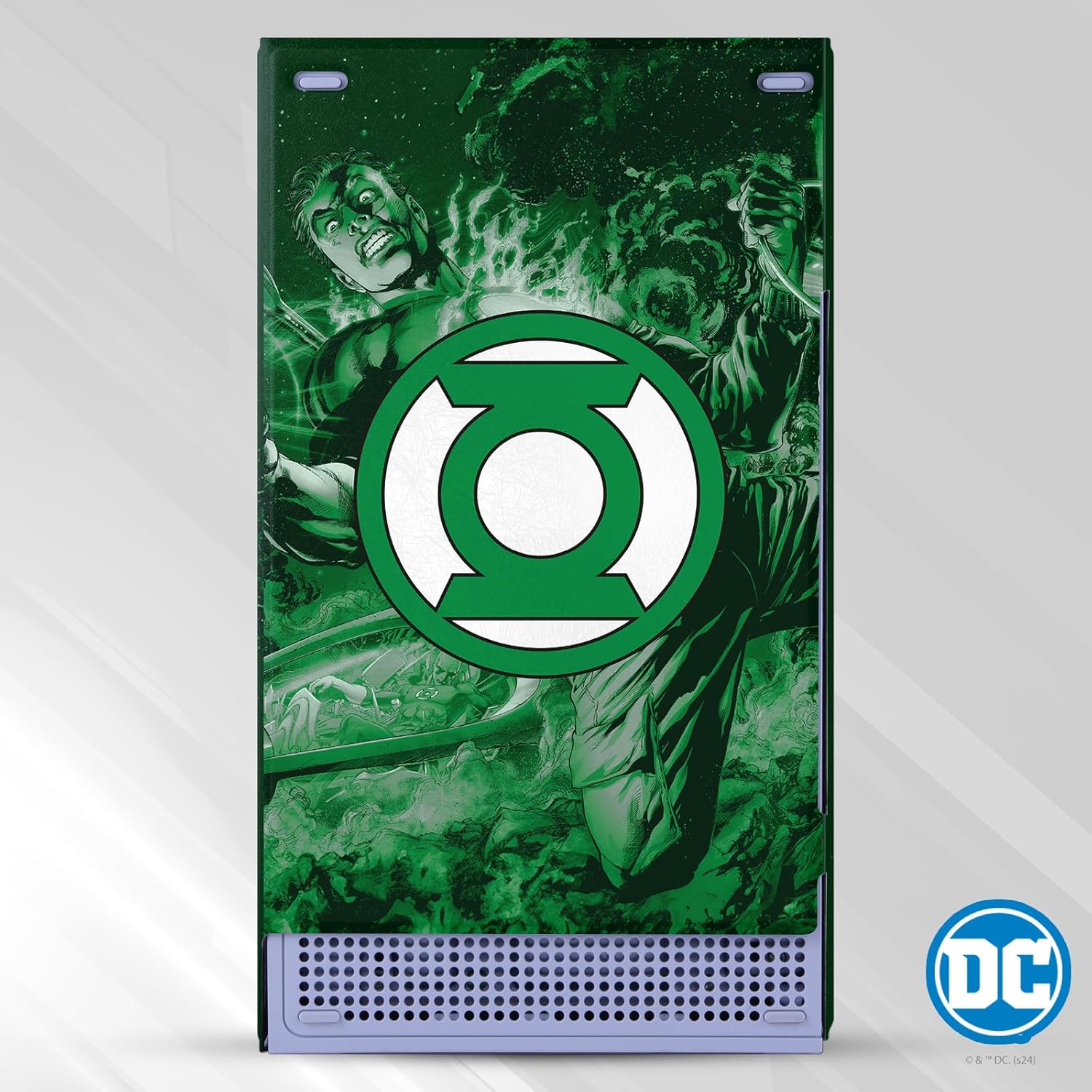 Head Case Designs Officially Licensed Green Lantern DC Comics Logo Comic Book Covers Game Console Wrap Case Cover Compatible With Xbox Series S Console