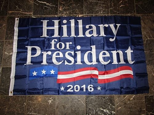 Premium Lote 20 3x5 Hillary para Presidente 2016 Bandera 3'x5'
