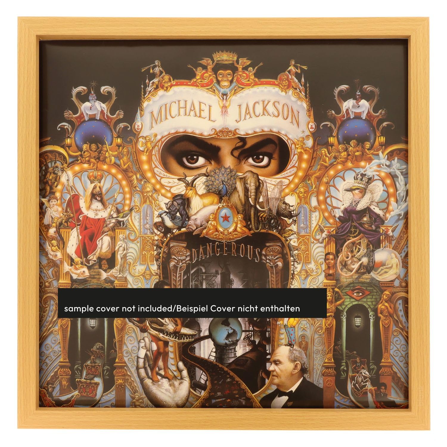 Cornice Per Copertine Di Dischi Vinile 12' - Sostituzione Rapida, Design Nero Minimalista Per Parete - Foto 7