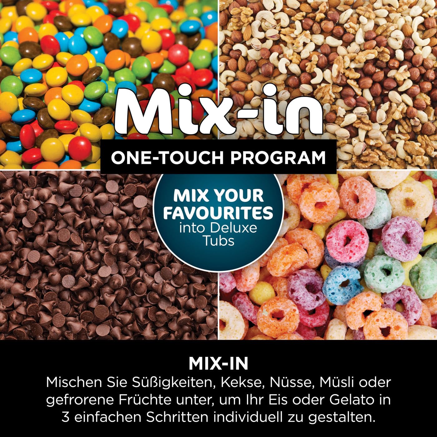 Ninja CREAMi Deluxe: 10 Funktionen, 2 Becher, Silber Ansicht 8