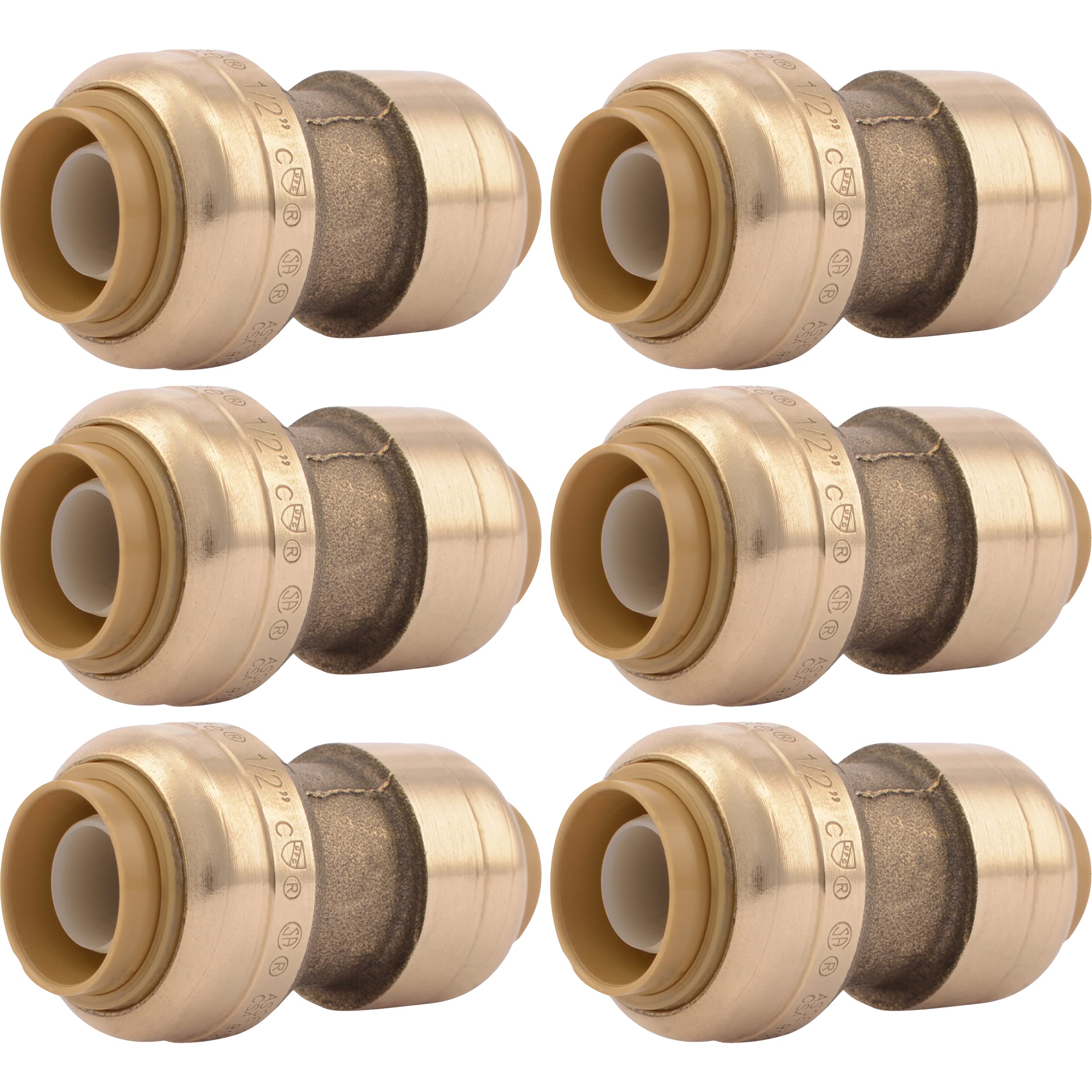 3/4 Inch X 3/4 Inch Polybutylene (PB) To Push-Fit Conversion Coupling – 1 Pack 10 thumbnail image