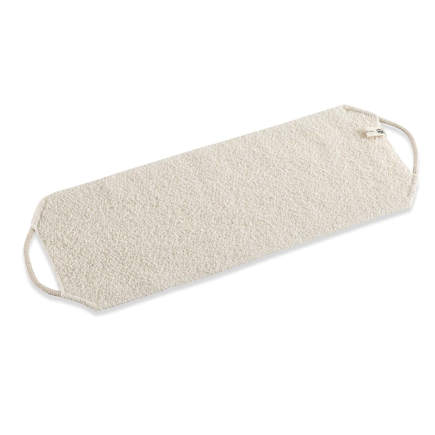 Earth Therapeutics Organic Cotton Exfoliating Wash Towel with Straps image 3