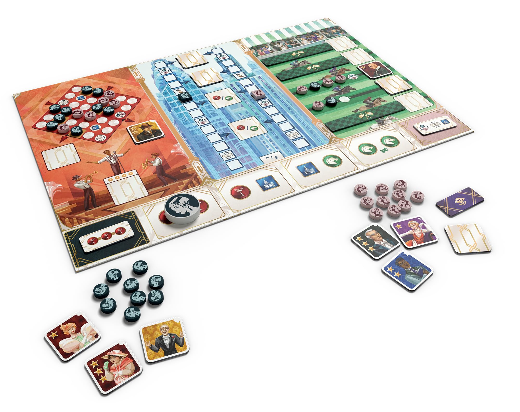 Hachette Board Games UK Gatsby Jeu de société 2 joueurs à partir de 10 ans