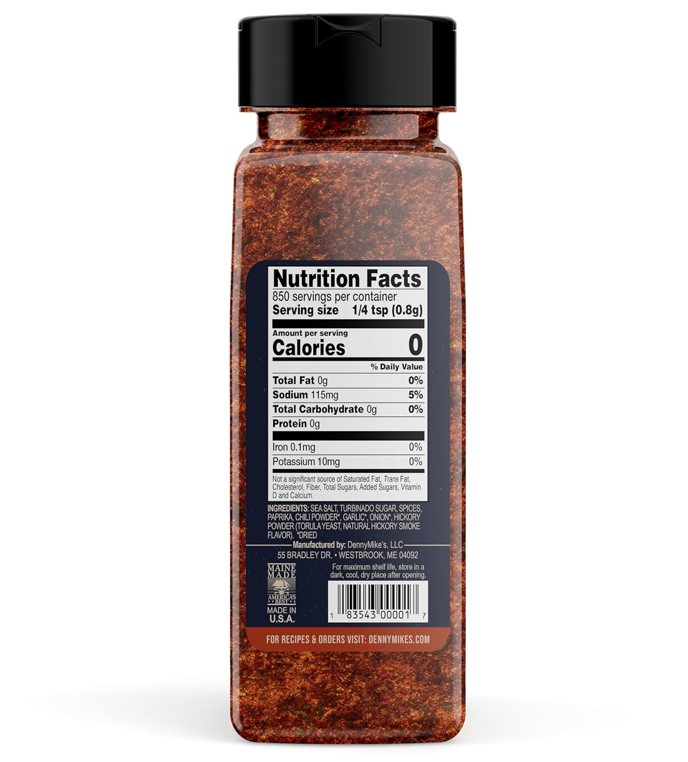 DennyMike's Turkey Lurkey Poultry Seasoning BBQ Rub, Low Sodium Seasoning & Gluten-Free Gourmet Chicken Herbs, Spices & Seasonings for Roasting, Brining, Smoking, & Grilling, 24 oz