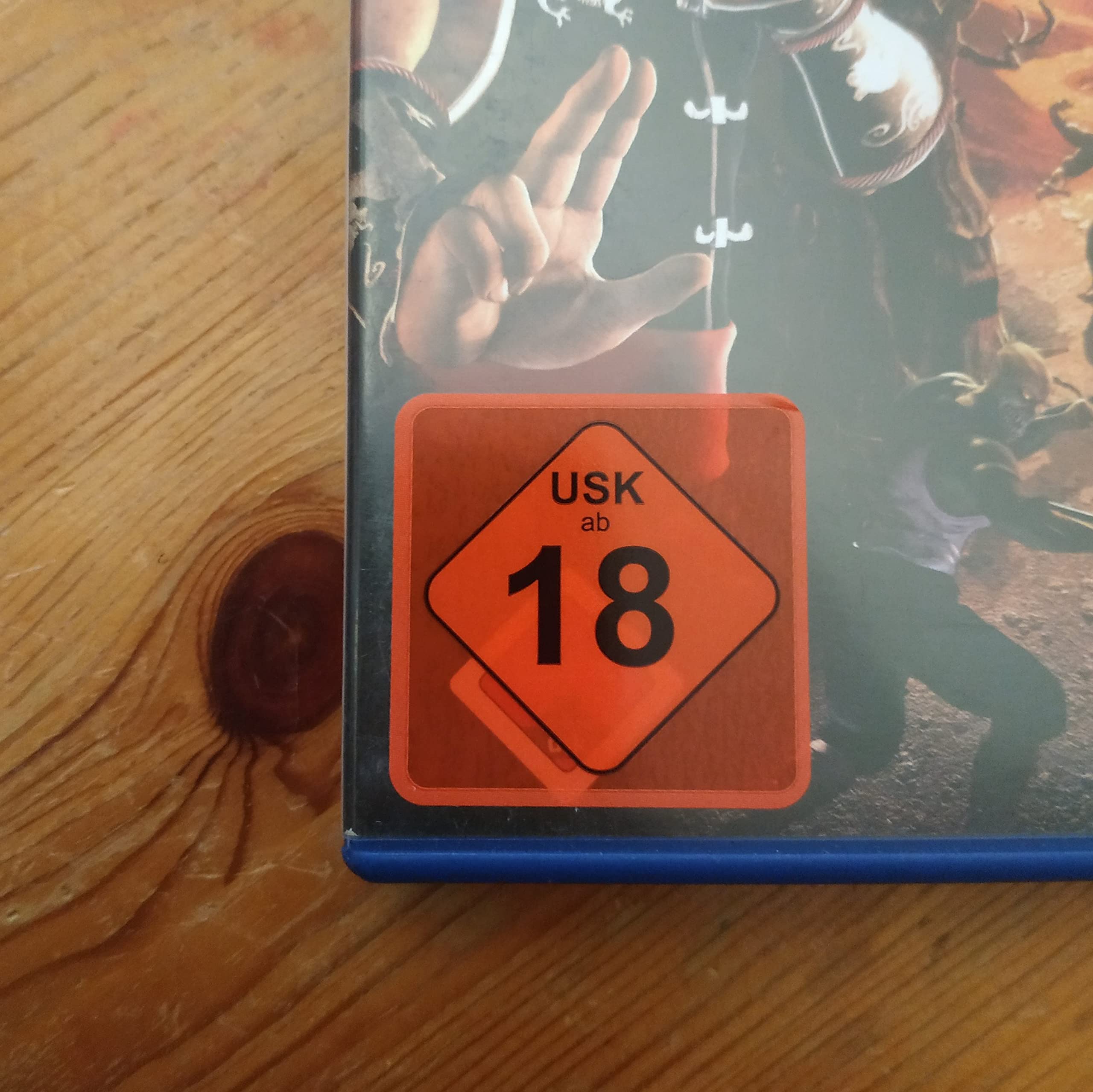 USK 18 Aufkleber für Videospiele - 50 Stück aus PP-Folie in 34,6 x 34,6 mm Standardgröße