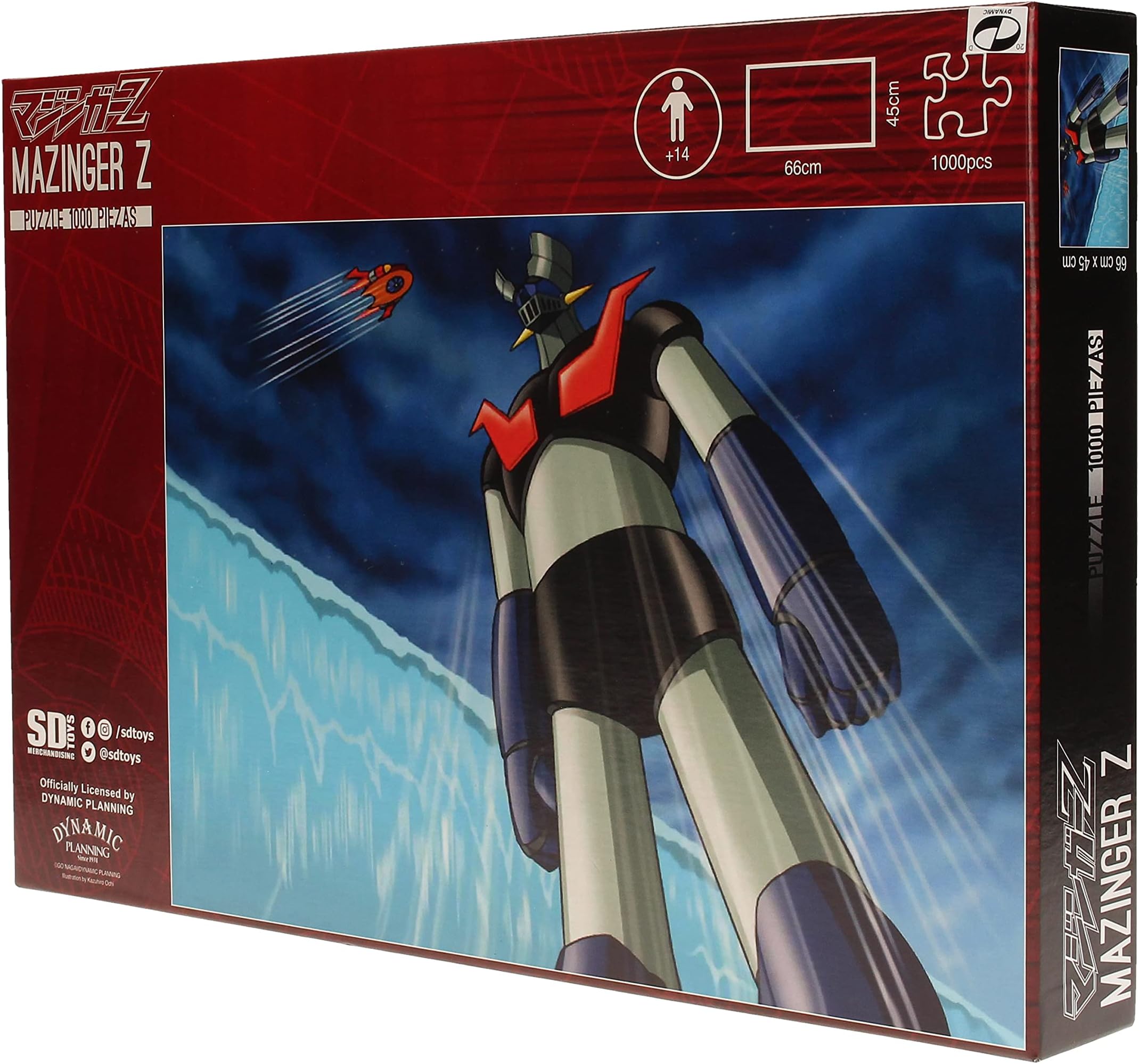 - Mazinger Z Portada 1000 Piece Jigsaw Puzzle