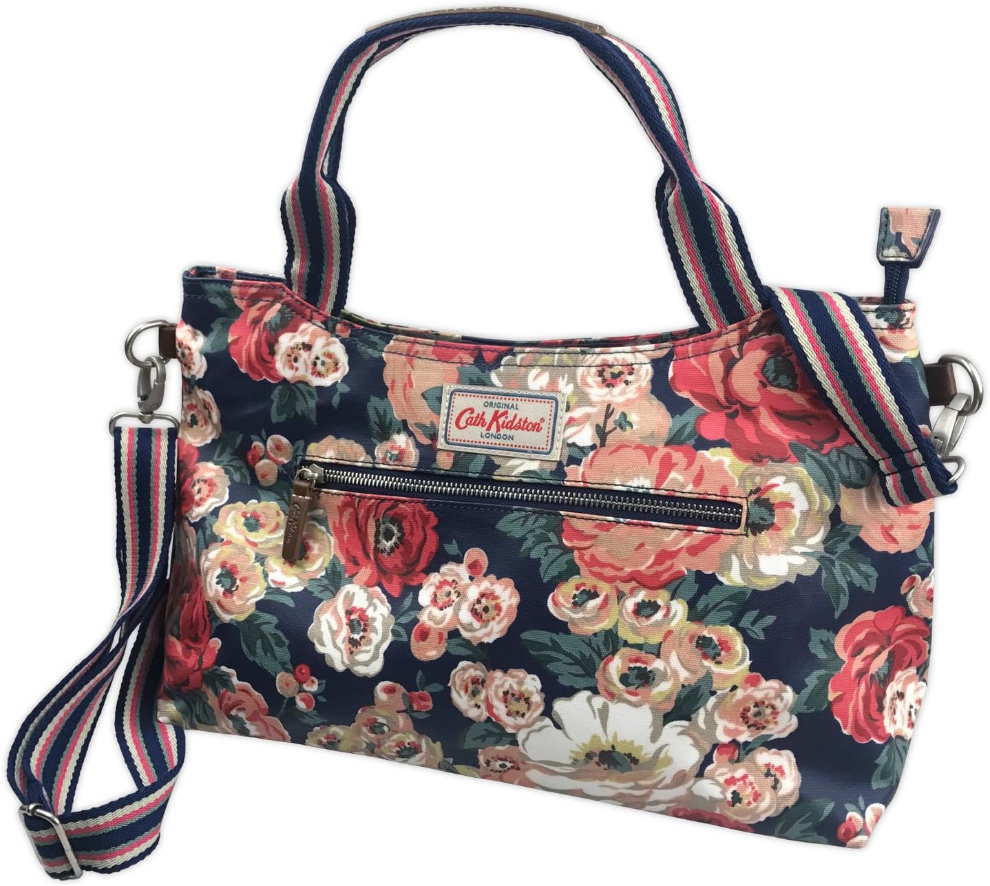 Cath Kidston Zipped Handbag with Detachable Strap Crossbody