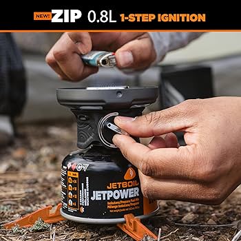 Amazon.com : Jetboil Zip 0.8L Portable Fast Boil Stove with