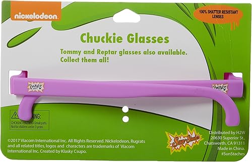 Miniatura 3 de Gafas de sol Rugrats Chucky Frame Sun-Staches Party Favors UV400, morado