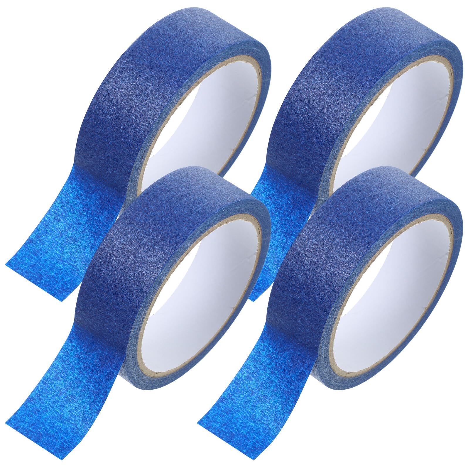 4 Rouleaux Ruban de Masquage Peinture Papier Premium pour DIY Art et Rénovation Adhésif Polyvalent pour Verre et Mur