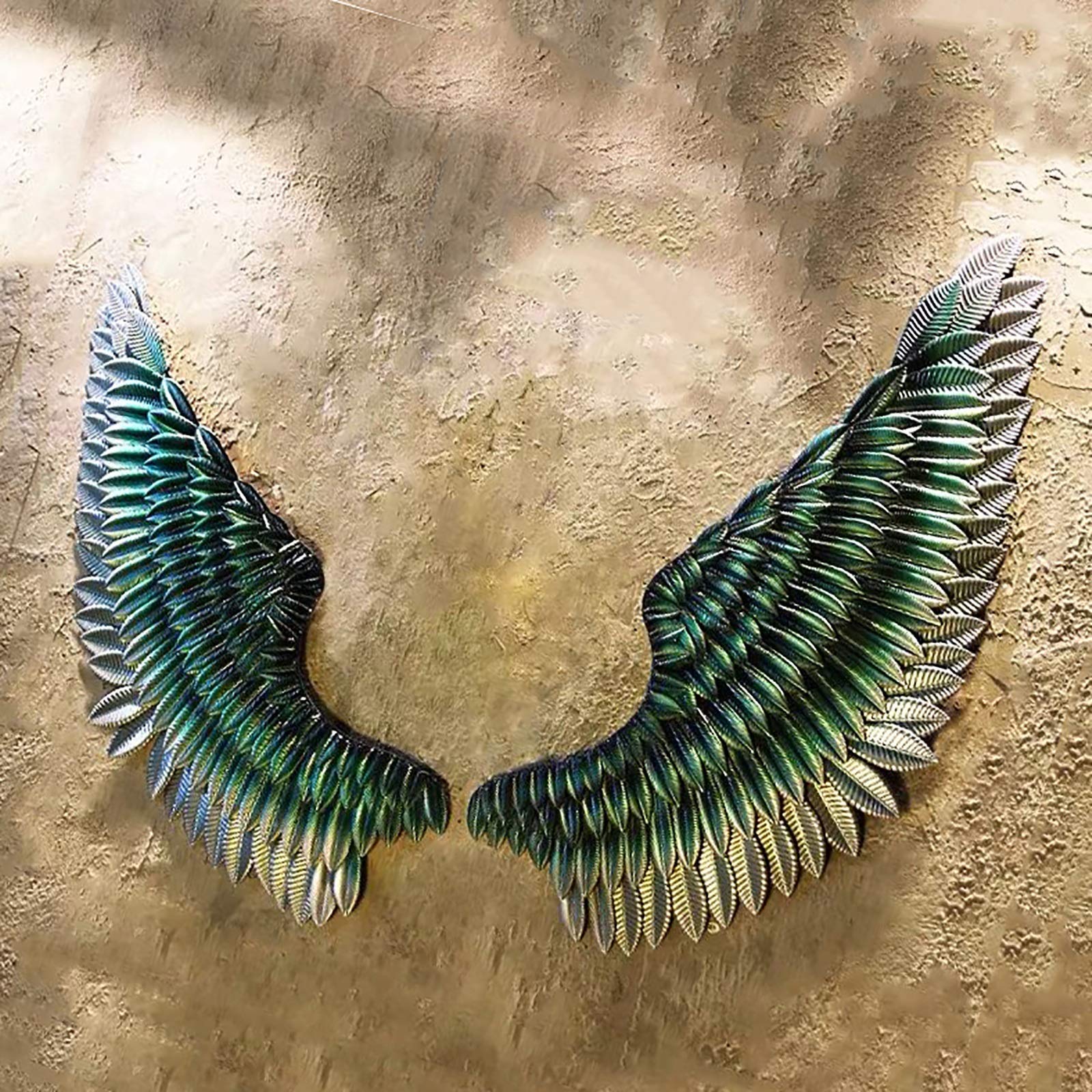 ヨーロッパ式鉄芸   飾りを掛ける   壁飾り   天使の翼 ヨーロッパ式鉄芸 飾りを掛ける 壁飾り 天使の翼