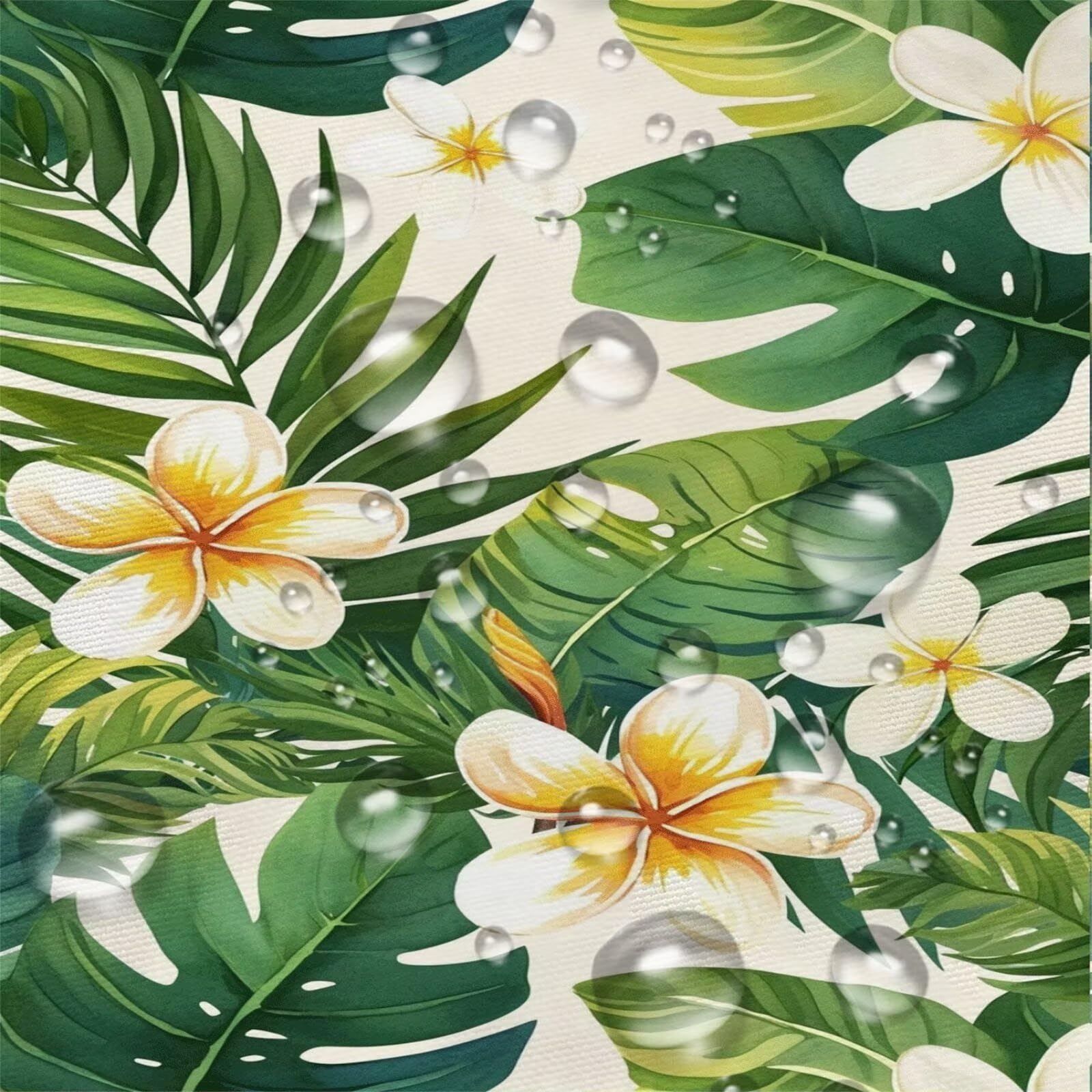 Générique Housse Coussin Exterieur Impermeable 30x50cm Vert Décoratif Taie d'oreiller Decoration Feuilles Tropicales Housse de Coussin Exterieur Impermeable pour Salon de Jardin Lot 2. T-3291