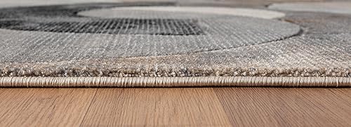 Miniatura 3 de *Decoración de alfombra de área para sala de estar, dormitorio u oficina, lavable a máquina, con diseños florales, geométricos, desgastados y