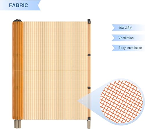 Miniatura 3 de E&K La pantalla de valla para exteriores incluye postes de valla para jardín de verduras, patio trasero, pollo, patio, malla de malla de seguridad