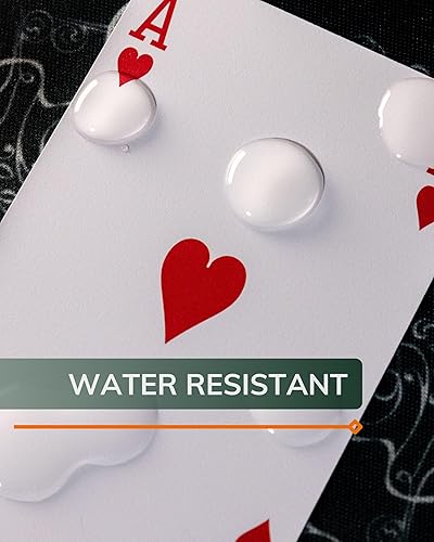 Miniatura 5 de Bullets Playing Cards, Backpacker - Naipes de plástico en caja de aluminio con reglas para 5 juegos de mochileros, incluyendo tarjetas cortadas