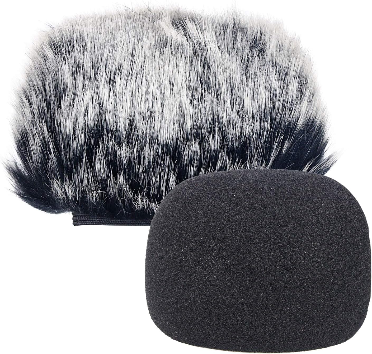 SUNMON Windscreen and Foam Cover for DR-05X DR-05 Mic Recorders, Indoor Outdoor Microphone Wind Muff