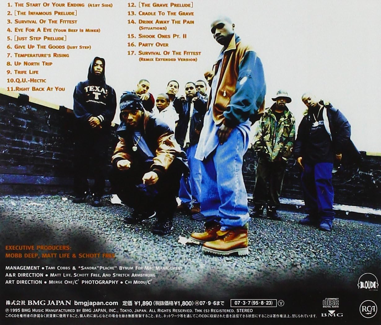 MOBB DEEP - The Infamous - Disque CD
