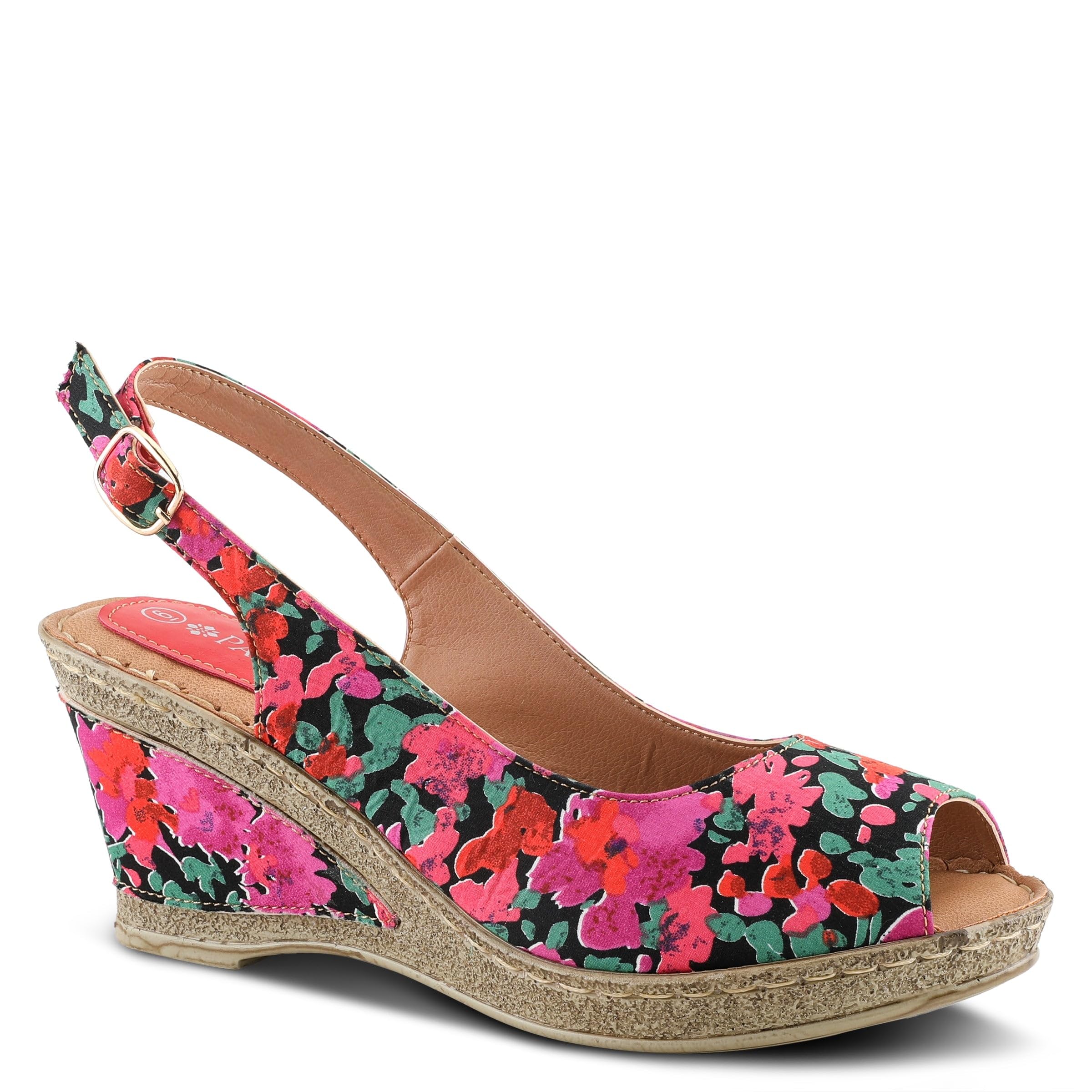 PATRIZIA Women's Candace-Bloom Wedge Sandal